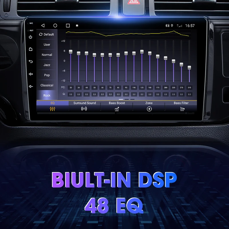 2 Din Android 11 Стерео Радио Авто Мултимедиен Плейър За KIA RIO 2015-2017 GPS Навигация Carplay Авто 4G WIFI RDS DSP DVD 2