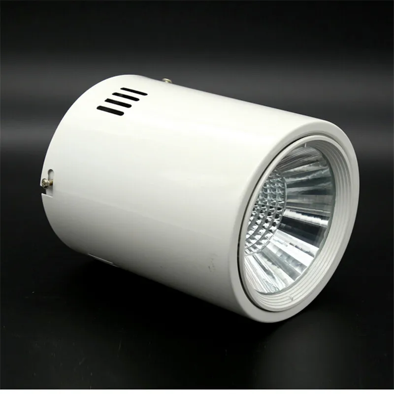 Hight light LED 15 W 20 W COB Повърхностен Монтаж на Led осветителни Тела, Черен/Бял Корпус Цветен Led лампа AC85-265V Безплатна Доставка 2