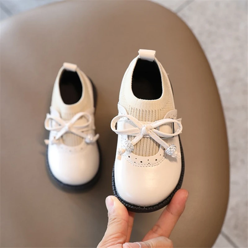 Училищна кожени обувки в стил ретро, за момичета, Есен-пролет 2021, Нова Корейска Модерна детска Супер Меки Удобни обувки от 1 до 6 години 2