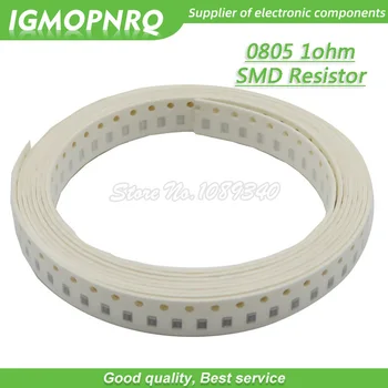 300шт 0805 SMD Резистор 1 Ом Чип-резистор 1/8 W 1R Ти 0805-1R