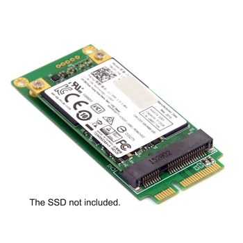 3x5 см mSATA до 3x7 см Mini PCI-e SATA SSD Адаптер за Asus Eee PC 1000 S101 900 901 900A T91 4