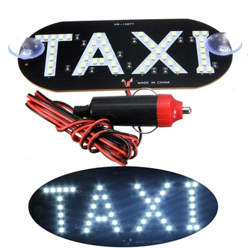 4 цвят 12V 45 LED Колата Такси LED Неон Борда Лампа Предното Стъкло на Кабината Индикатор Лампа Символична Лампа на Предното Стъкло на Таксито Покрив LED Горната Светлина на Лампата