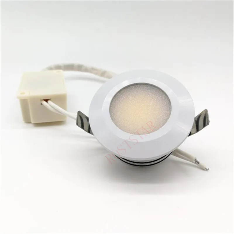 Безплатна доставка Затемняемые Вградени led осветление 5 Watt Led Spot лампа Led Тавана лампа AC85-265V Топъл бял, Студен бял, 10 бр/лот 3