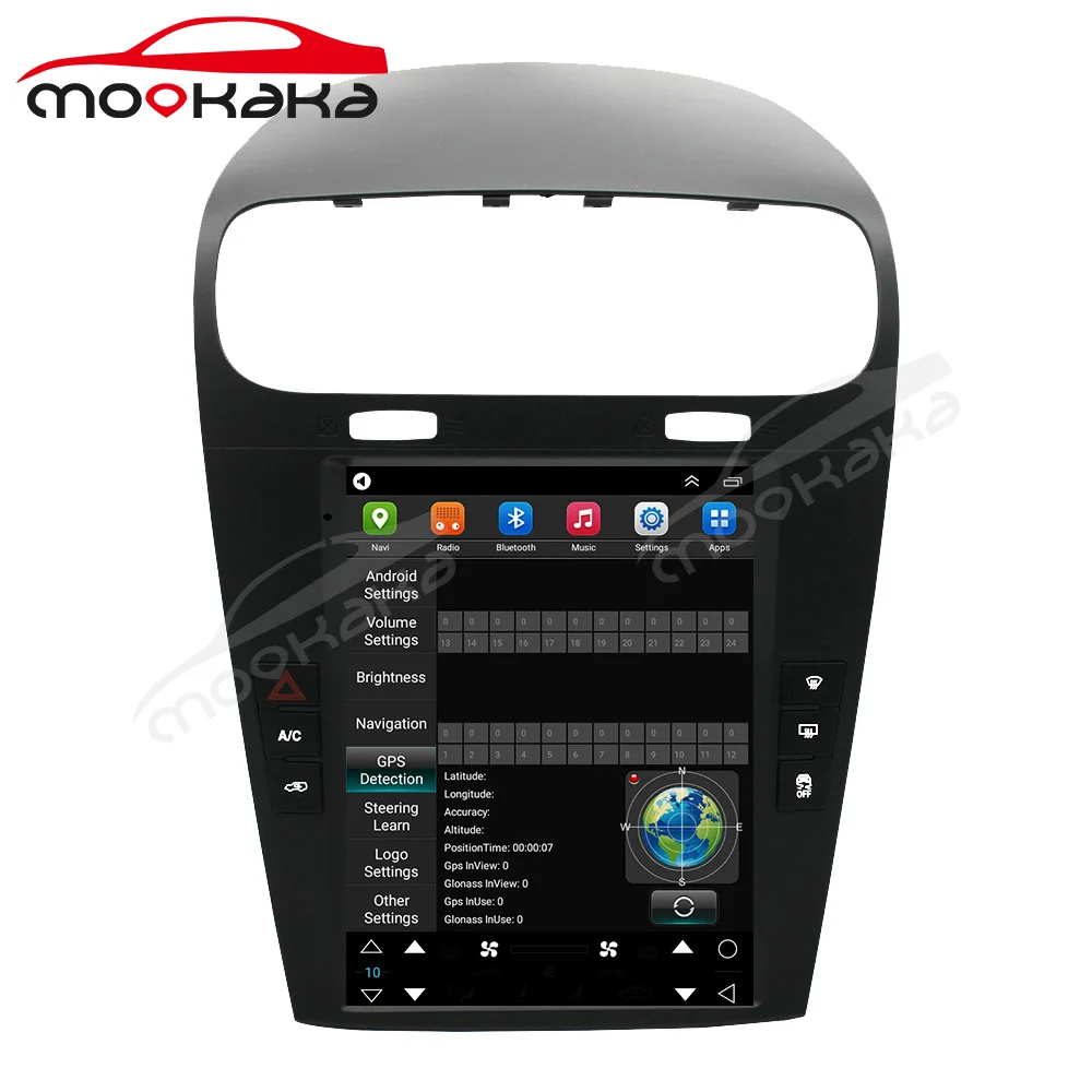 Android Авто Радио DVD Плейър За Dodge Journey 2013 2014-2020 6G + 128 GB Мултимедия Видео Carplay DSP Стерео Аудио GPS Navi 3