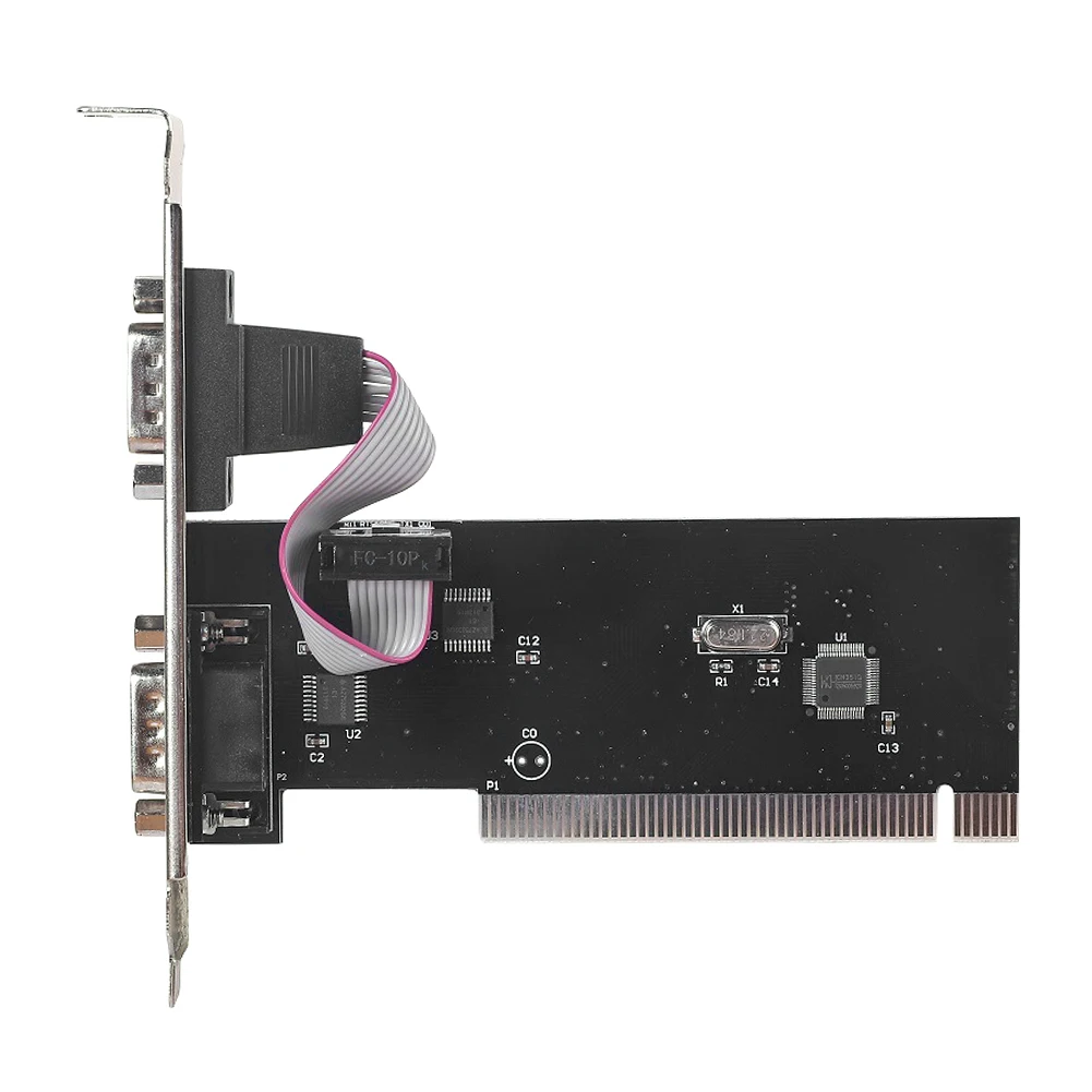 Конектори на Серийния Порт PCI Карта PCI to COM 9 Pin RS232 Интерфейс DB9 Тенис на Промишлен Компютър за Управление на Адаптер за Разширяване Карта 3