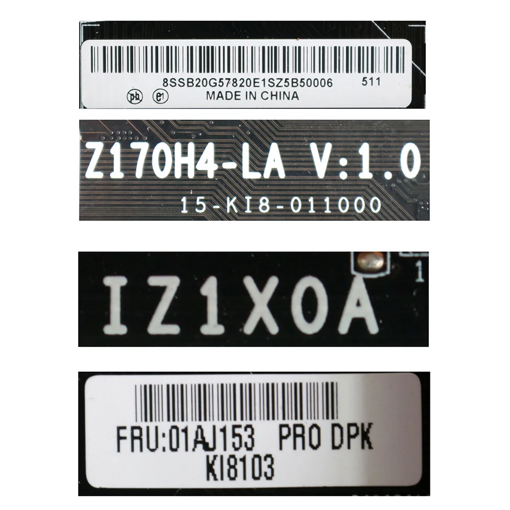 Настолна дънна Платка За Lenovo Y900-34ISZ Z170 IZ1X0A Z170H4-LA H170 1151 DDR4 дънна Платка Напълно Тестван 3
