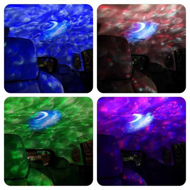 Лека Нощ Galaxy Проектор Звезда С Дистанционно Управление С Гласово 360 ° С Регулируема Светлина Цветен Динамичен Тавана Лампа Nebula 3