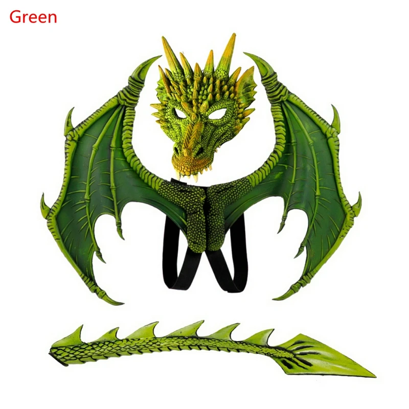 Моделиране На Крилата На Дракона Крила Птерозавра Опашката Костюм За Хелоуин Костюм Бижута 3
