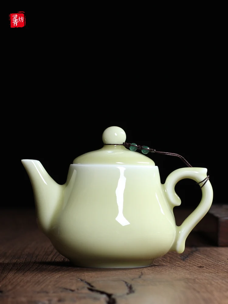 Очарователен Чайник Голяма Керамична Уютен с приготвяне на чай за Хлабав Чай Кунг-фу Контейнер Китайски Чайник Zaparzacze Do Herbaty Чай и Прибори BD50TT 3