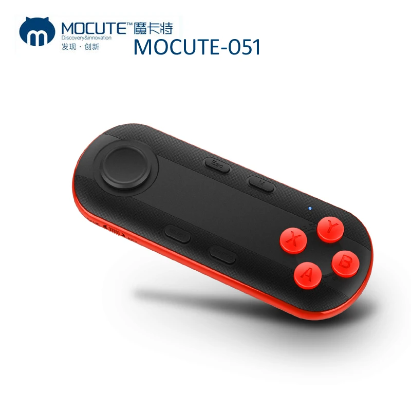 Mocute 051 геймпад безжична bluetooth ios android геймпад vr контролер джойстик селфи затвор дистанционно управление гейм Контролер 3