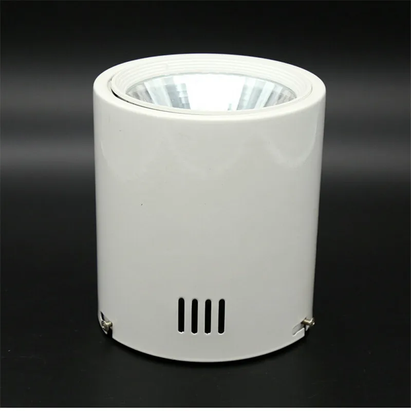 Hight light LED 15 W 20 W COB Повърхностен Монтаж на Led осветителни Тела, Черен/Бял Корпус Цветен Led лампа AC85-265V Безплатна Доставка 3