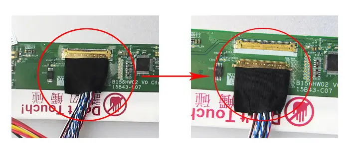 цифров LED VGA LCD дисплей M. NT68676 Такса контролер комплект карти За B156XW02 V6/V0/V1 HW0A/V1 HWDA 1366X768 екран панел 3