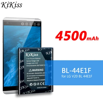 4500 mah Батерия за Мобилен телефон за LG V20 VS995 US996 LS997 H990DS H910 H918 H990 F800 LS995 H910 H918 BL44E1F BL-44E1F BL 44E1F