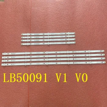 5 компл. = 40 бр. led светлини за Sharp LC-50LB601U NS-50DF710NA19 LB50091 V1_00 V0 LB-PM3030-GJBBY504X8ABL2-L/R-T 1