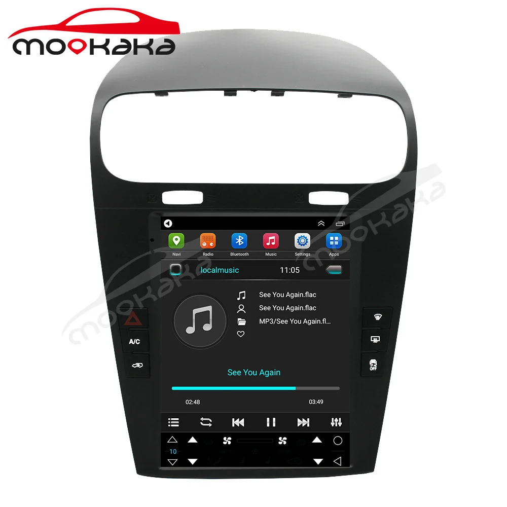 Android Авто Радио DVD Плейър За Dodge Journey 2013 2014-2020 6G + 128 GB Мултимедия Видео Carplay DSP Стерео Аудио GPS Navi 4