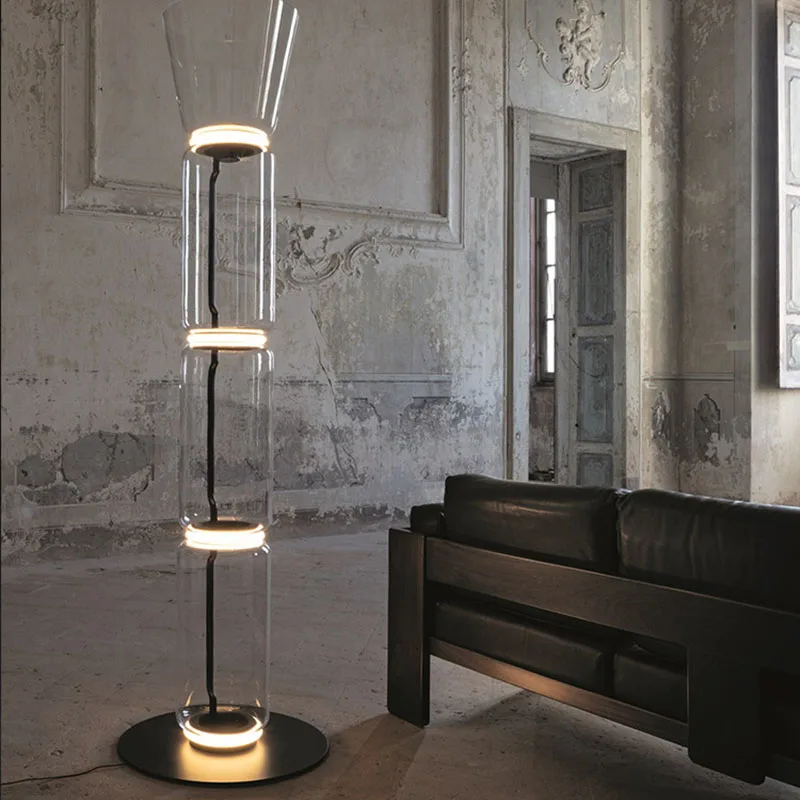 Италия Дизайн на Стъкло Led Лампи Лампи Книга За Изкуството на Щанд Лампи за Модерен Хол Лампиона Украса на Стаята 4