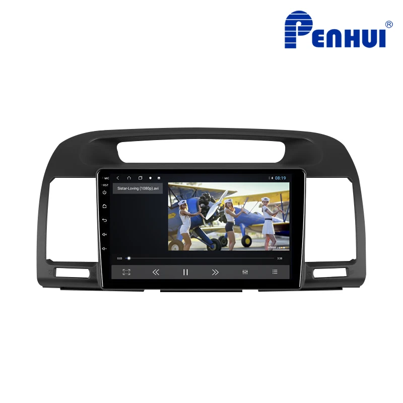 Авто DVD За Toyota Camry 2001-2006 Авто Радио Мултимедиен Плейър GPS Навигация Android 10,0 Двоен DIn 4