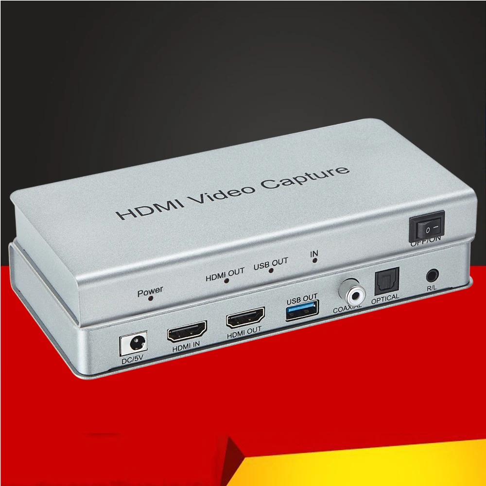 USB 3.0, HDMI, Аудио Карта, заснемане на видео за PS4 Xbox, PC Game Live Streaming Записващо устройство Box 1080P 60Hz Видеозаснемане ТЕЛЕВИЗИЯ Контурный Конвертор 4