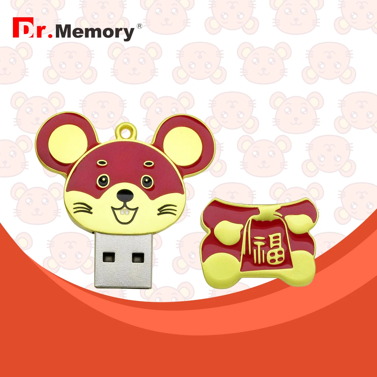 Dr Memory Сладък Модел на Мишки Usb Флаш памет от 64 GB 32 GB 16 GB 8 GB от 4 GB Карта флешкаPendrive Високоскоростна Флаш-памет 4