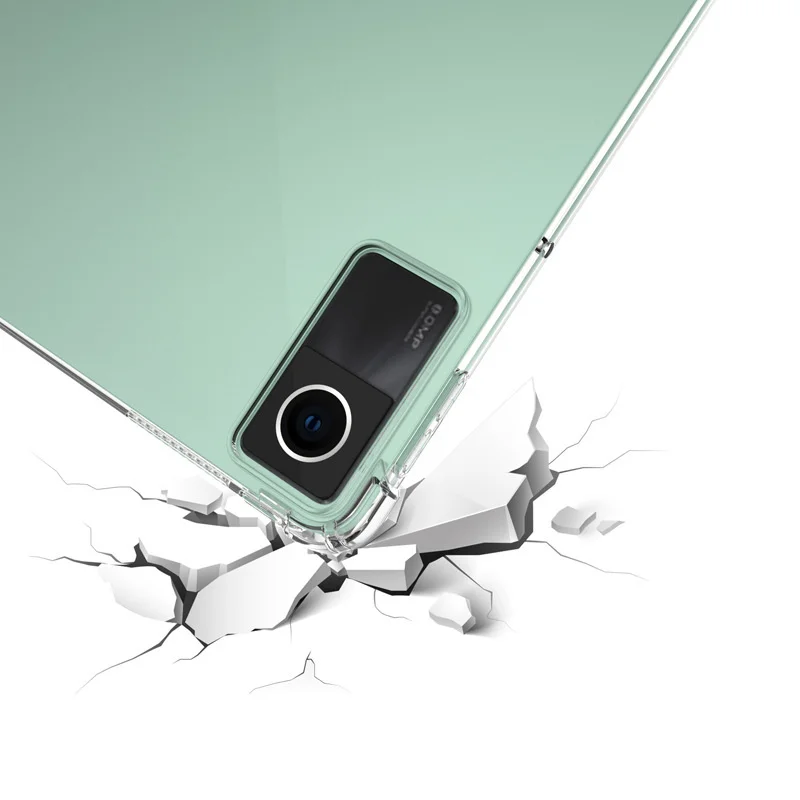 Прозрачен калъф от TPU за Xiaomi Redmi Pad 10,61 инча 2022 с противоударными защитни сядане, тънък мек прозрачен защитен калъф, Горещ 4