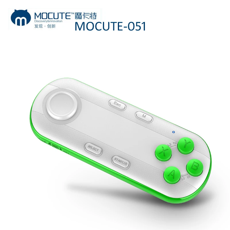 Mocute 051 геймпад безжична bluetooth ios android геймпад vr контролер джойстик селфи затвор дистанционно управление гейм Контролер 4