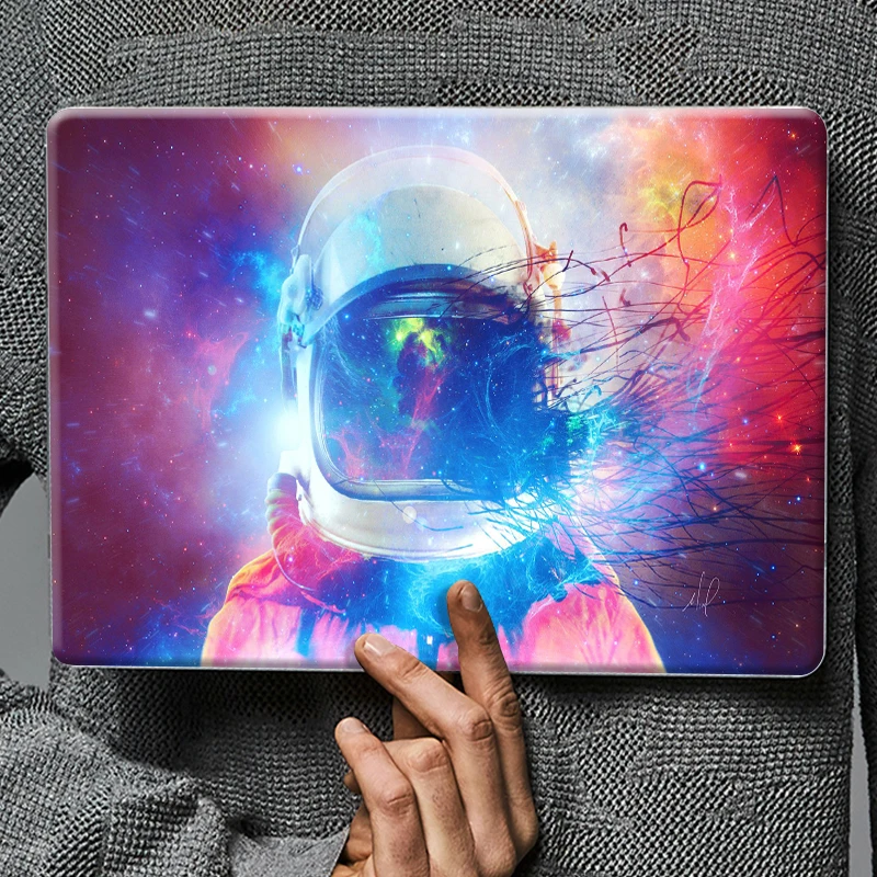 Чанта За Лаптоп с Анимационни Космонавт за Macbook Air 11 2018 2020 13 Touch Bar ID Pro 13 15 16 Retina 15 13 12 инча 4