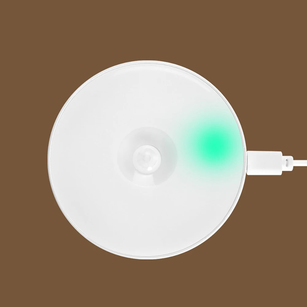 LED Акумулаторна Умен Инфрачервен Сензор Лампа индукция на човешкото тяло лека нощ спалня гардероб нощни лампа контролен лека нощ 4