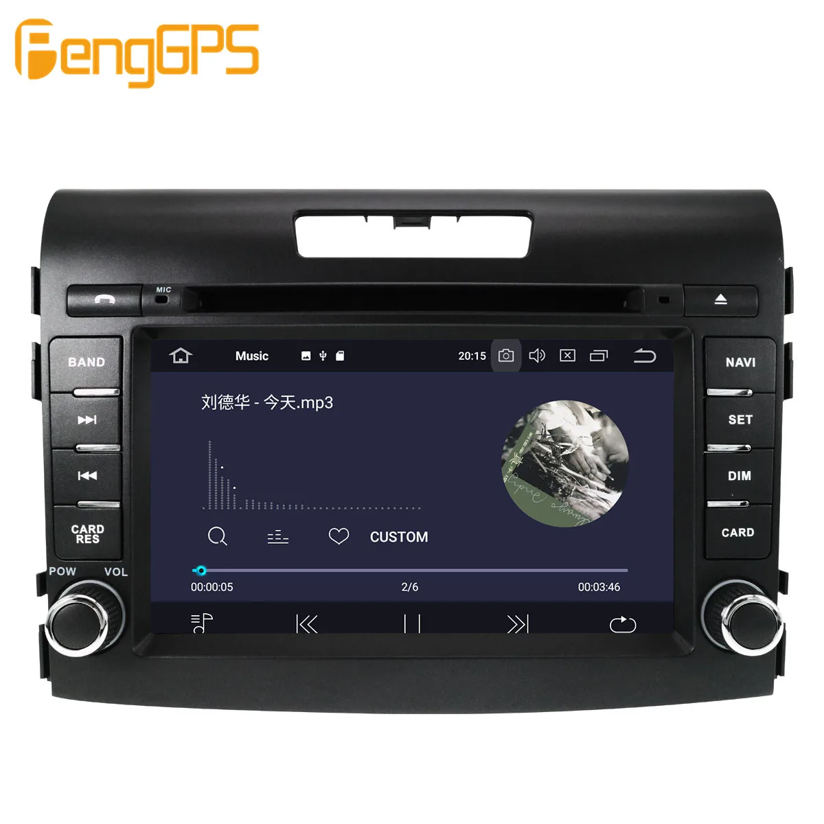 За Honda CRV 2012-2015 2016 Android Автомобилен мултимедиен DVD-плейър, GPS, Радио GPS Навигация стерео Видео Главното устройство DSP Стерео 4