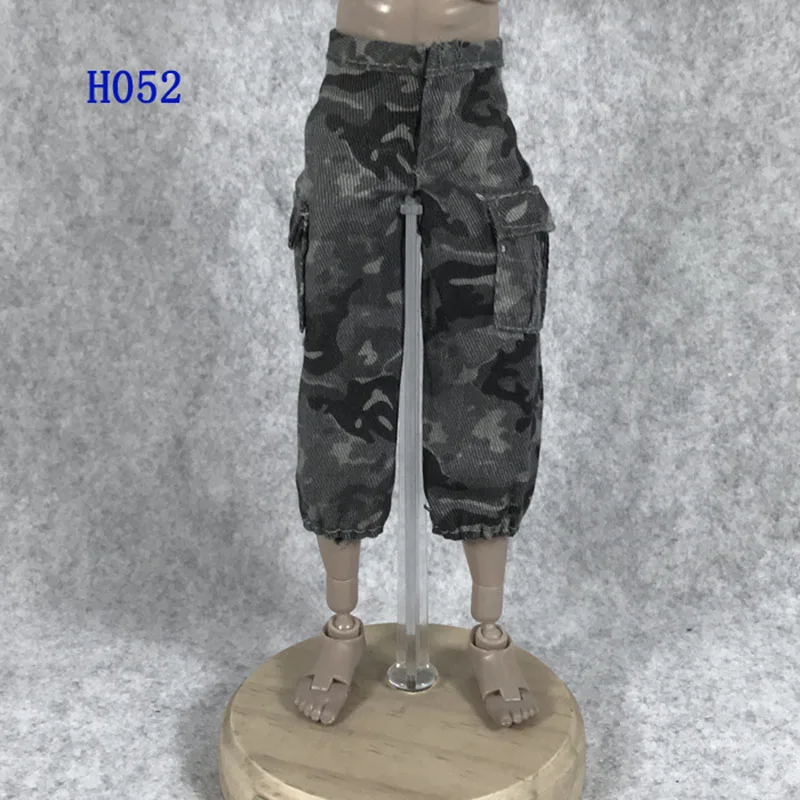 8 Стилове на 1/6 Мащаб Мъжки Войници Тенденция Камуфляжные Дълги Панталони Армейските Панталони Шорти за 12 Инча(а) А) Фигурка Модел на Кукла 4