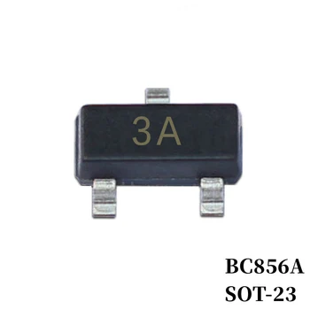 50/100/300/500 бр BC856A BC856B BC856C BC848A BC848B BC848C SMD Транзистор SOT-23 NPN/PNP Биполярни Усилвател Транзистор