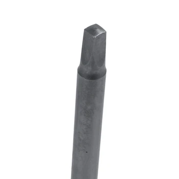 5X 1/4 Инча Шестостенния Джолан с Диаметър 6 мм Вал с Дължина 100 mm Квадратна Отвертка Сив 4