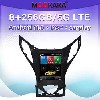 6 + 128 GB За Hyundai Azera 2011 2012 Carplay Android Стерео Радио Авто Мултимедиен Плейър GPS Навигация Авто Аудио Главното Устройство