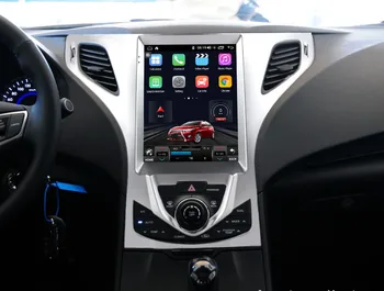 6 + 128 GB За Hyundai Azera 2011 2012 Carplay Android Стерео Радио Авто Мултимедиен Плейър GPS Навигация Авто Аудио Главното Устройство 5