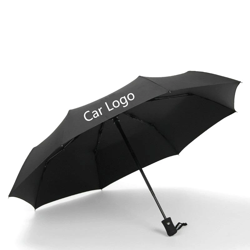 Маркови Напълно Автоматични Висококачествени Автомобилни Бизнес Чадъри Черен Чадър С Дълга Дръжка Мъжки Автоматичен Чадър 5