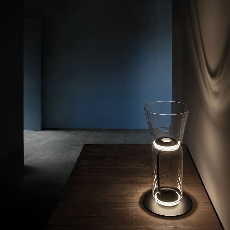 Италия Дизайн на Стъкло Led Лампи Лампи Книга За Изкуството на Щанд Лампи за Модерен Хол Лампиона Украса на Стаята 5