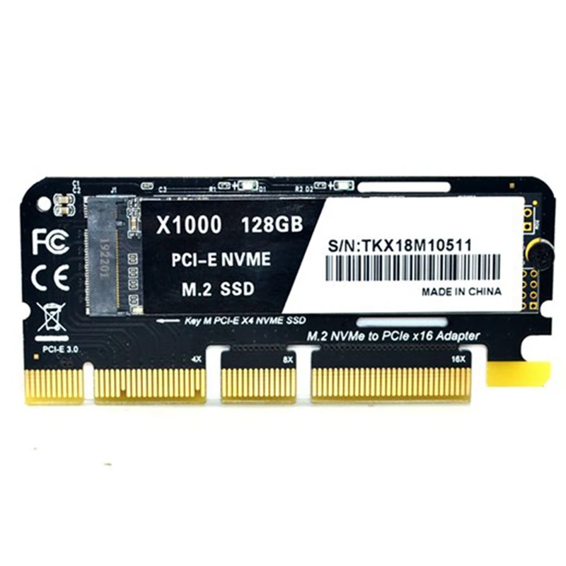5 Бр. M. 2 NVME Адаптер M. 2 M2 NVME PCIE за M2 Адаптер PCI Express X16 X8 X4 SSD, M. 2 PCI-E Карта за разширяване на 5