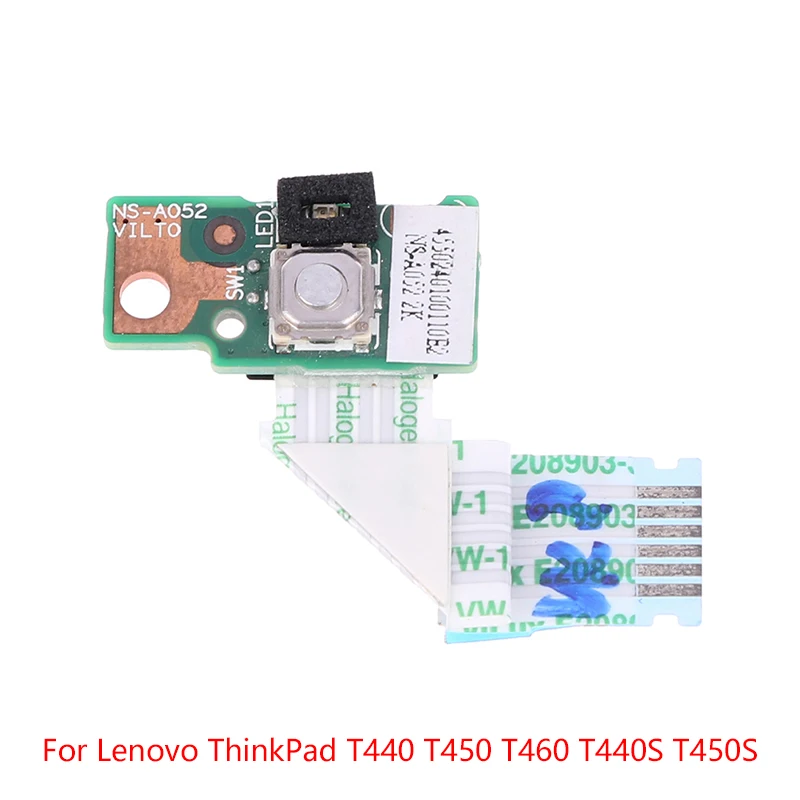 Новост За Lenovo ThinkPad T440 T450 T460 T440S T450S Бутон Горивна Такса Ключа на Захранването 5