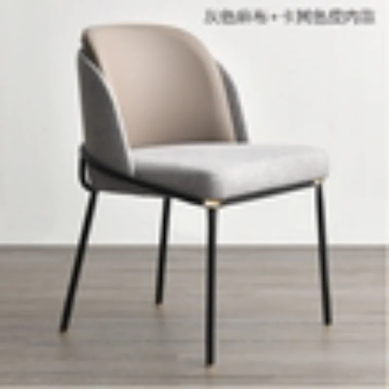 Удобни Метални Трапезни Столове Модерен Стол на Скандинавския Дизайн За Хол Sillas Comedor Маса за Хранене Комплект Кухненски Мебели LQQ30YH 5
