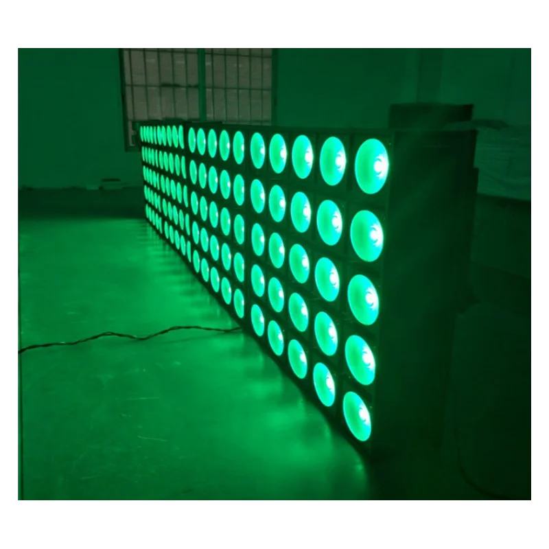 Нови Независимата 25 led Матрични Лампи Поддържат Топъл Бял и RGB 3в1 Цвят С управление DMX За Дискотеки Сватбени Партита Матричен Светлина 5