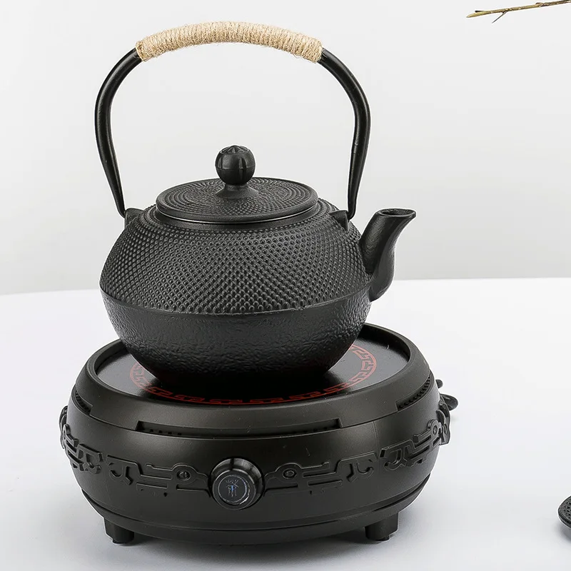 Японски Железен Чайник за Чай с приготвяне на чай от Неръждаема Стомана Чугун Кана за Варене на Вода Oolong 600/800/1200 мл 5