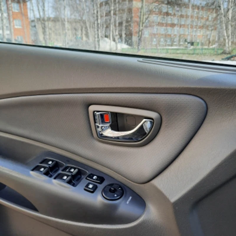 82620-2Z02 4 бр. Автомобилна Вътрешна Врата копчето Наляво и Надясно Взаимозаменяеми Комплект Hyundai Tucson 2005-2009 г. 5