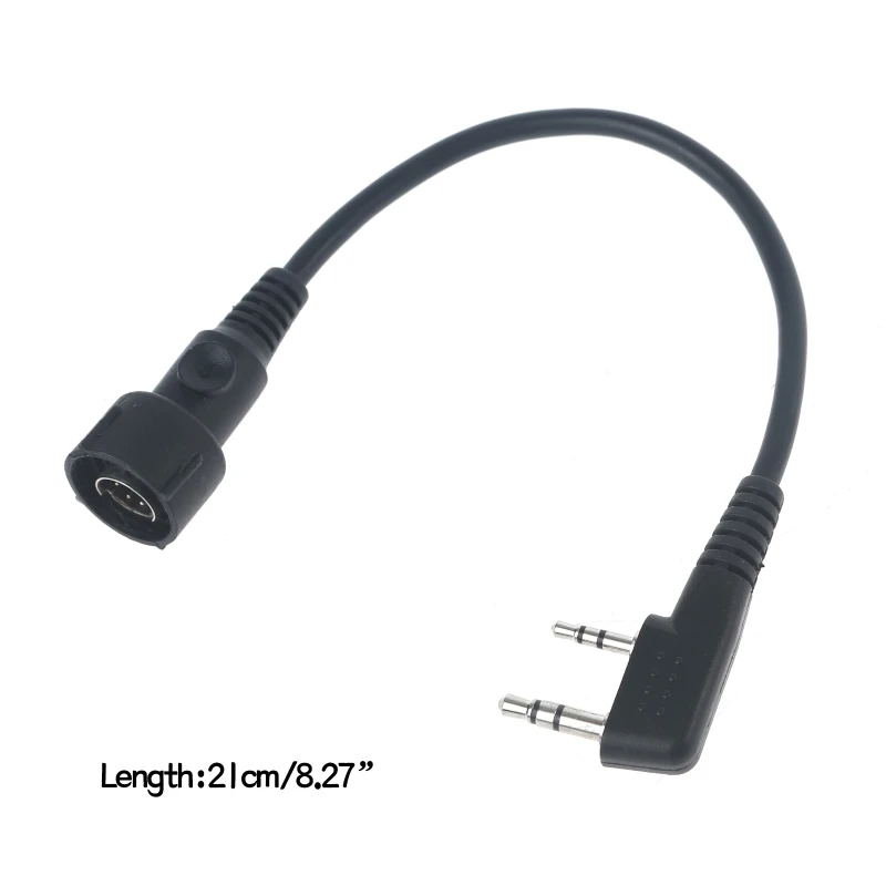 2022 Нов кабел от Mini-din, се Прилага към горловому микрофон средна мощност Pro ear-вибрираща микрофон 5