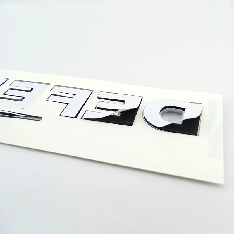 3D Надпис Лъскаво черен Иконата на колата Стикер букви 90 110 ЗАЩИТНИК логото на Задната част на автомобил Емблемата на land rover 5