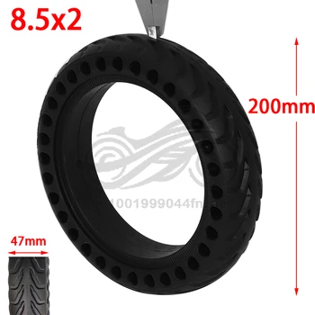 8,5 инча Пчелен кошер дупка плътна гума 8,5x2,0 подходящ за Xiaomi M365/PRO електрически скутер взривозащитени/пиърсинг гуми