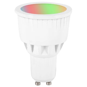 AC85-265V 6 W RGBW GU10 GU5.3 E14 B27 B22 WIFI Smart Light Cup Работи с Алекса Google Home Tmall Genie Lamp Cup 2