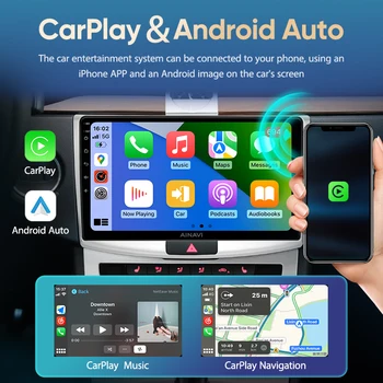 Ainavi автомагнитола За Seat Altea XL 2004-2015 Carplay Android авто Qualcomm Кола стерео Мултимедиен плеър 4G Wifi DSP 48EQ LHD RHD 2