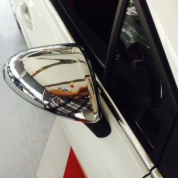Auto Хромирана Капачка Огледало за Обратно виждане Огледало за Обратно виждане във формата на Миди Огледален Калъф кутия за Chevrolet Cruze 2016 2017 2018 5