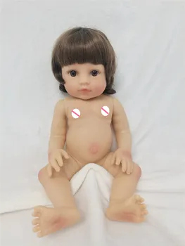Baby Reborn Кукла Силиконова Пълна Готови За Боядисване, Без Дрехи, Комплекти Реалистично Силикон Виниловое Тялото Деца, Момичета, Момчета, Подарък
