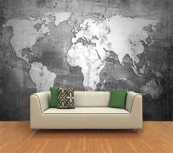 beibehang Потребителски 3D стенни тапети карта на света разтегателен фон на стената хол декоративна живопис papel de parede 3d тапети
