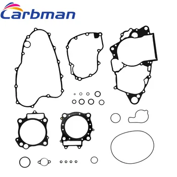Carbman Пълен Комплект Уплътнения от Горния и Долния Край на Двигателя За Honda CRF450R 2002 2003 2004 2005 2006 2007 2008